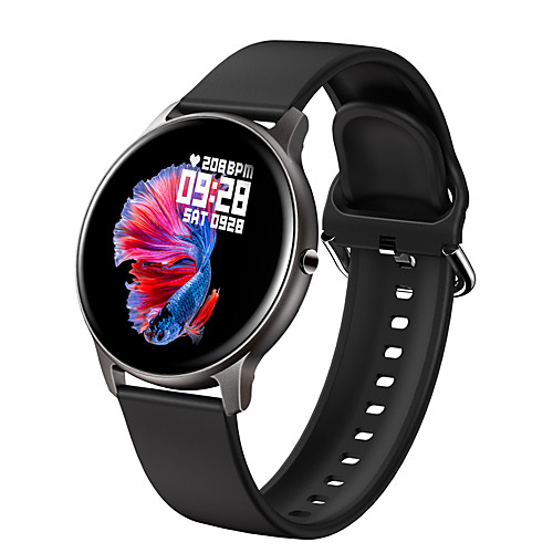 

WAZA LW02 Smartwatch Fitness Running Watch Bluetooth Timer Stopwatch Pedometer Waterproof Touch Screen Heart Rate Monitor IP68 47mm Watch Case for Android iOS Men Women / Blood Pressure Measurement
