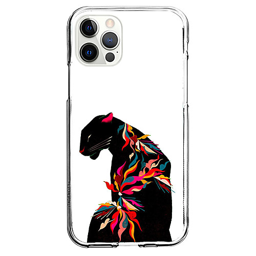 

Animal Phone Case For Apple iPhone 12 iPhone 11 iPhone 12 Pro Max Unique Design Protective Case and Screen Protector Shockproof Back Cover TPU