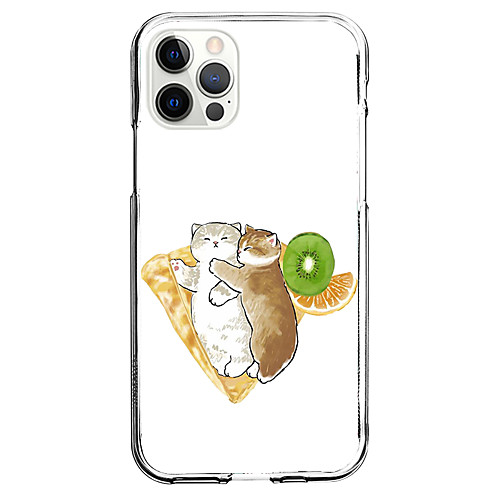 

Cat Animal Phone Case For Apple iPhone 12 iPhone 11 iPhone 12 Pro Max Unique Design Protective Case Shockproof Back Cover TPU