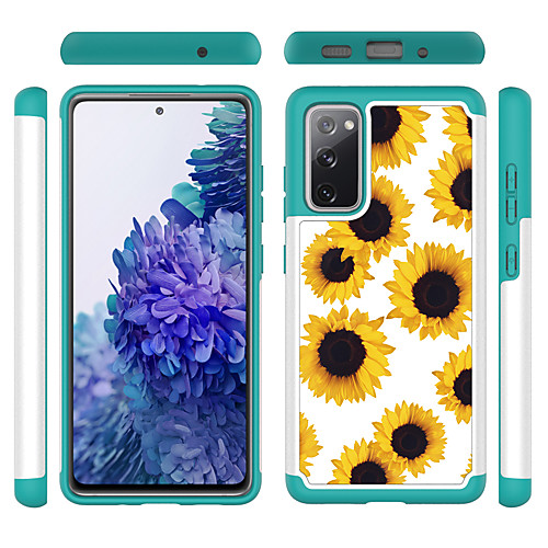 

Phone Case For Samsung Galaxy Back Cover S20 Plus S20 Ultra S20 S20 FE 5G S9 S9 Plus S8 Plus S8 S7 edge S7 Shockproof Camouflage Flower / Floral TPU