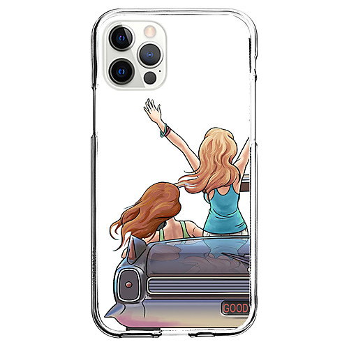 

Characters Phone Case For Apple iPhone 12 iPhone 11 iPhone 12 Pro Max Unique Design Protective Case Shockproof Back Cover TPU