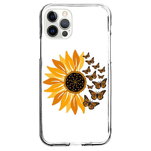 

Floral Floral / Botanical Phone Case For Apple iPhone 12 iPhone 11 iPhone 12 Pro Max Unique Design Protective Case Shockproof Back Cover TPU