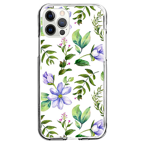 

Floral Floral / Botanical Phone Case For Apple iPhone 12 iPhone 11 iPhone 12 Pro Max Unique Design Protective Case Shockproof Back Cover TPU