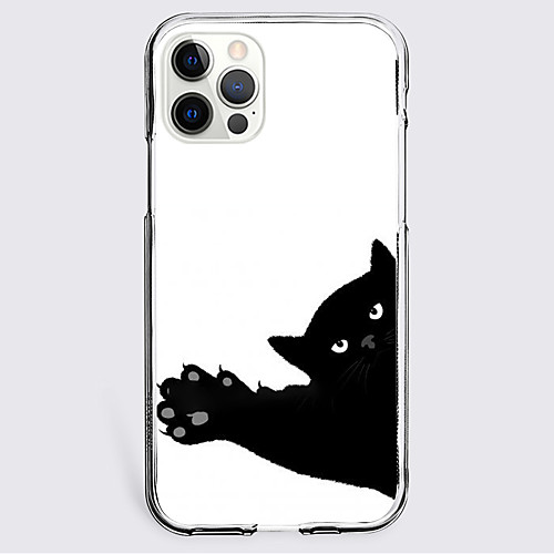 

Cat Animal Phone Case For Apple iPhone 12 iPhone 11 iPhone 12 Pro Max Unique Design Protective Case Shockproof Back Cover TPU