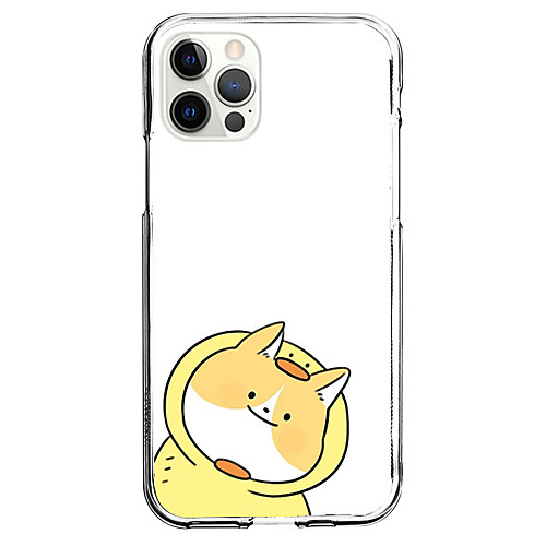 

Cat Animal Phone Case For Apple iPhone 12 iPhone 11 iPhone 12 Pro Max Unique Design Protective Case and Screen Protector Shockproof Back Cover TPU