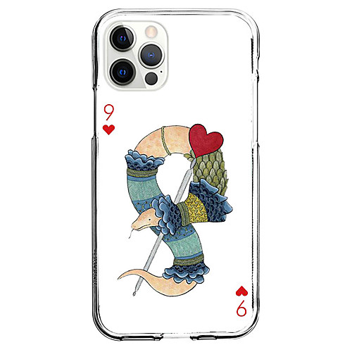 

Poker Phone Case For Apple iPhone 12 iPhone 11 iPhone 12 Pro Max Unique Design Protective Case and Screen Protector Shockproof Back Cover TPU