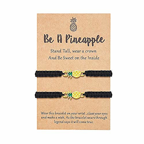 

pineapple bracelet for women girls,jewelry gift for girls teen friends