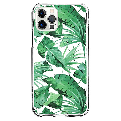 

Trees / Leaves Scenery Phone Case For Apple iPhone 12 iPhone 11 iPhone 12 Pro Max Unique Design Protective Case and Screen Protector Shockproof Back Cover TPU