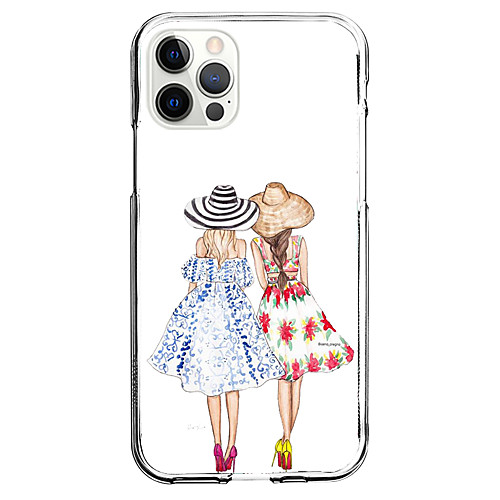 

Characters Phone Case For Apple iPhone 12 iPhone 11 iPhone 12 Pro Max Unique Design Protective Case Shockproof Back Cover TPU