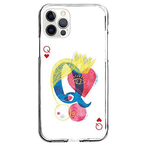 

Poker Phone Case For Apple iPhone 12 iPhone 11 iPhone 12 Pro Max Unique Design Protective Case and Screen Protector Shockproof Back Cover TPU