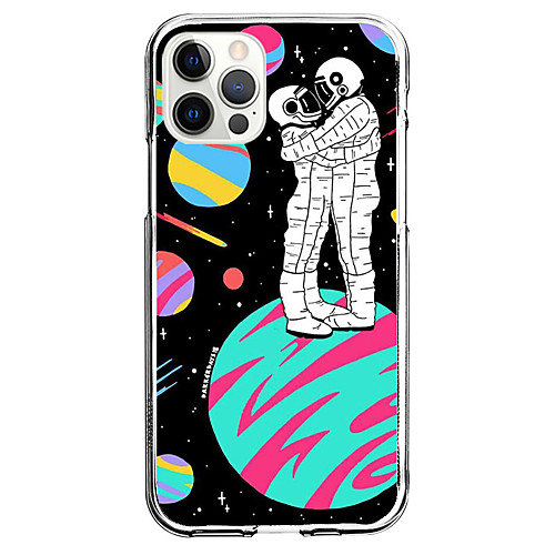 

Astronaut Phone Case For Apple iPhone 12 iPhone 11 iPhone 12 Pro Max Unique Design Protective Case Shockproof Back Cover TPU