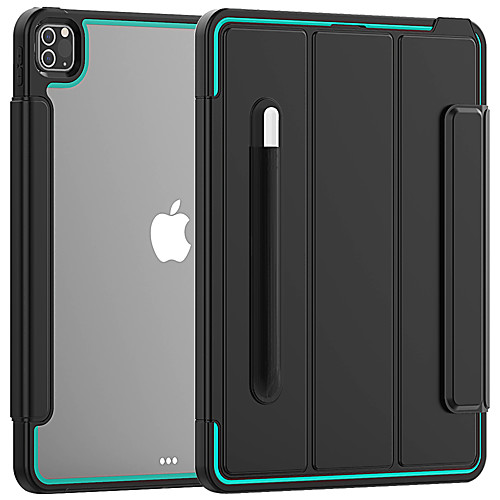 

Acrylic Case For Apple iPad Air 4 (2020) 10.9'' / iPad Pro (2018) 11'' / iPad Pro (2020) 11'' Shockproof Back Cover Solid Colored TPU / Acrylic