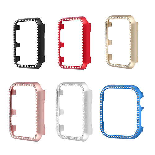 

Cases For Apple iWatch Apple Watch Series SE / 6/5/4/3/2/1 44mm 42mm 40mm 38mm Alloy Screen Protector Smart Watch Case Compatibility