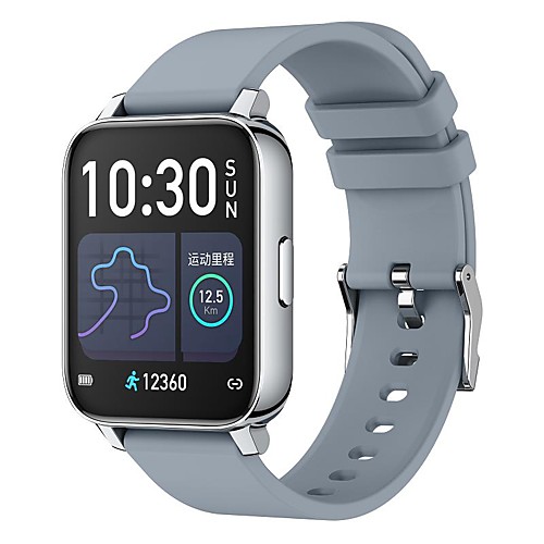 

P36 Smartwatch Fitness Running Watch Bluetooth Timer Stopwatch Pedometer Waterproof Touch Screen Heart Rate Monitor IP 67 44mm Watch Case for Android iOS Men Women / Blood Pressure Measurement