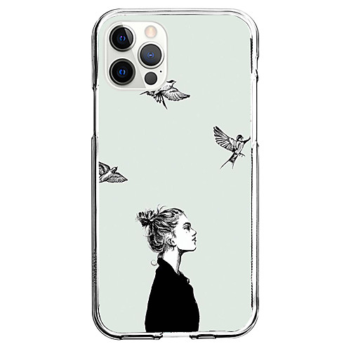 

Characters Phone Case For Apple iPhone 12 iPhone 11 iPhone 12 Pro Max Unique Design Protective Case Shockproof Back Cover TPU