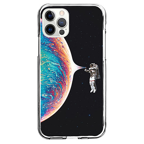 

Astronaut Phone Case For Apple iPhone 12 iPhone 11 iPhone 12 Pro Max Unique Design Protective Case Shockproof Back Cover TPU