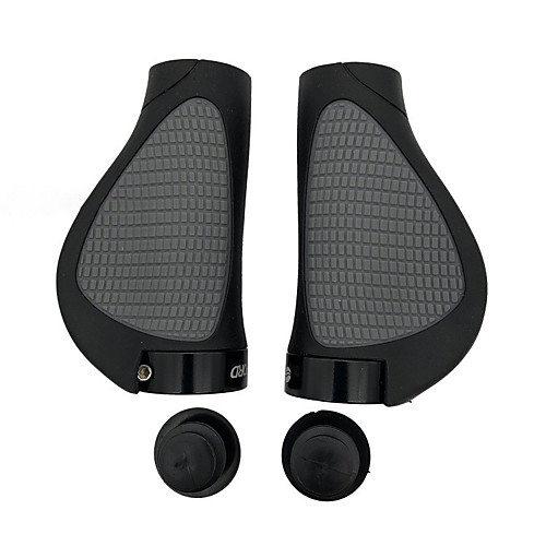 

GP1 Ergonomic Lock-on Bicycle Handlebar Grips | Regular, Gripshift, or Rohloff/Nexus Compatible | for Hybrid, E-Bikes, and Mountain Bikes | Two Sizes | Black/Gray
