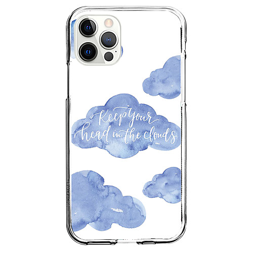 

Word / Phrase Phone Case For Apple iPhone 12 iPhone 11 iPhone 12 Pro Max Unique Design Protective Case and Screen Protector Shockproof Back Cover TPU