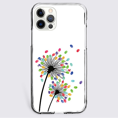 

Dandelion Phone Case For Apple iPhone 12 iPhone 11 iPhone 12 Pro Max Unique Design Protective Case Shockproof Back Cover TPU