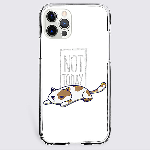 

Cat Animal Phone Case For Apple iPhone 12 iPhone 11 iPhone 12 Pro Max Unique Design Protective Case Shockproof Back Cover TPU