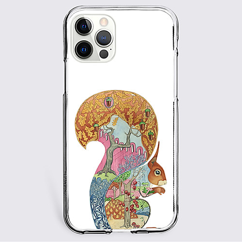 

Animal Phone Case For Apple iPhone 12 iPhone 11 iPhone 12 Pro Max Unique Design Protective Case Shockproof Back Cover TPU