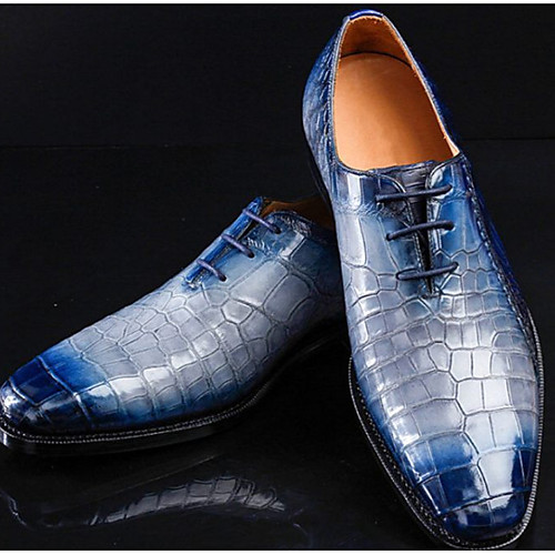 

Men's Oxfords Daily PU Synthetics Blue Spring Fall