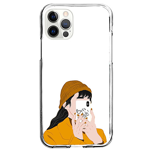 

Cartoon Characters Phone Case For Apple iPhone 12 iPhone 11 iPhone 12 Pro Max Unique Design Protective Case and Screen Protector Shockproof Back Cover TPU
