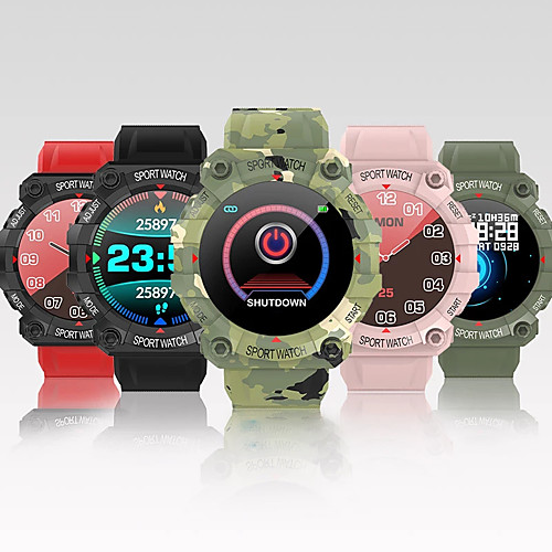 

FD68 Smartwatch Fitness Running Watch Bluetooth Pedometer Blood Oxygen Waterproof GPS Sports 45.5mm Watch Case for Android iOS Men / Calories Burned / Long Standby / Hands-Free Calls