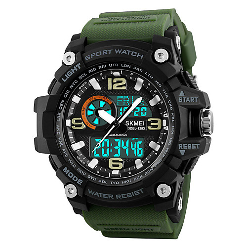 

skmei military watch men's watches for men multifunction sports waterproof led litbwat