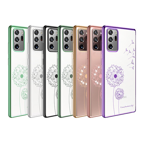 

Phone Case For Samsung Galaxy Back Cover S20 Plus S20 Ultra S20 Note 9 Note 8 Note 20 Ultra A51 S10 Lite Samsung Galaxy A50 Note 10 Shockproof Transparent Transparent Solid Color TPU