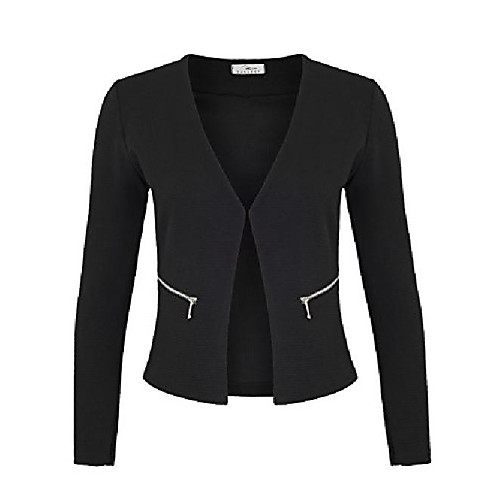 

ladies blazers with pockets (382), color: black, costumes& blazer for women: 42 / xl