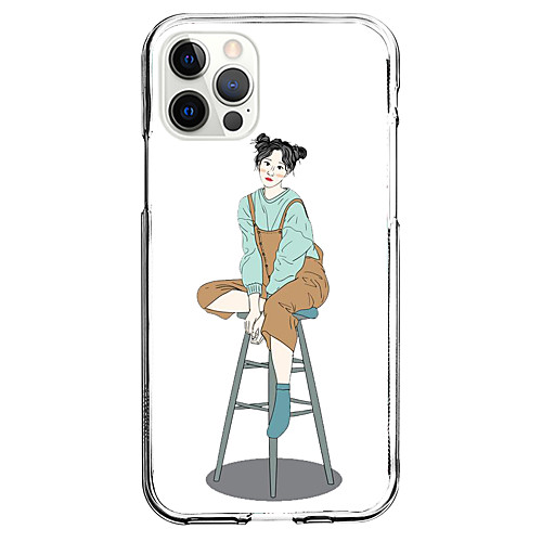 

Cartoon Characters Phone Case For Apple iPhone 12 iPhone 11 iPhone 12 Pro Max Unique Design Protective Case and Screen Protector Shockproof Back Cover TPU