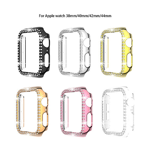 

Cases For Apple iWatch Apple Watch Series SE / 6/5/4/3/2/1 44mm 42mm 40mm 38mm Plastic Screen Protector Smart Watch Case Compatibility