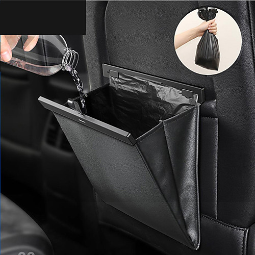 

Baseus Car Organizer Backseat Storage Bag Magnetic Auto Pocket Holder Car Accessories Car Trash Bin Garbage Can Dustbin Car Bag
