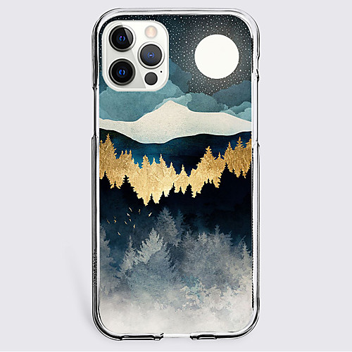 

Painting scenery Phone Case For Apple iPhone 12 iPhone 11 iPhone 12 Pro Max Unique Design Protective Case Shockproof Back Cover TPU