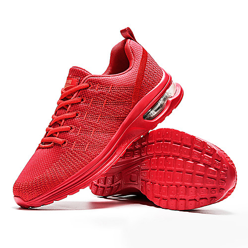 

Unisex Trainers Athletic Shoes Casual Daily Outdoor Running Shoes Walking Shoes Mesh Breathable Massage Wear Proof White Black Yellow Summer