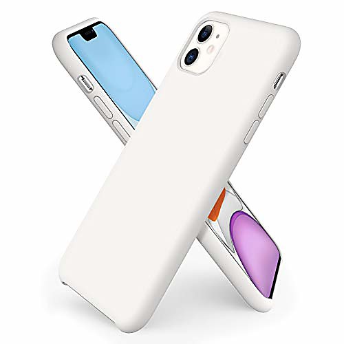 

Compatible with iPhone 11 Silicone Case, Ultra Thin Liquid Silicone Phone Case Cover Protector for iPhone 11 (2019) 6.1 inch