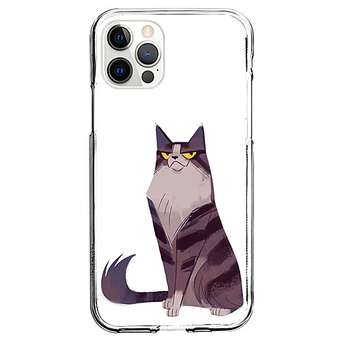 

Cat Animal Phone Case For Apple iPhone 12 iPhone 11 iPhone 12 Pro Max Unique Design Protective Case Shockproof Back Cover TPU