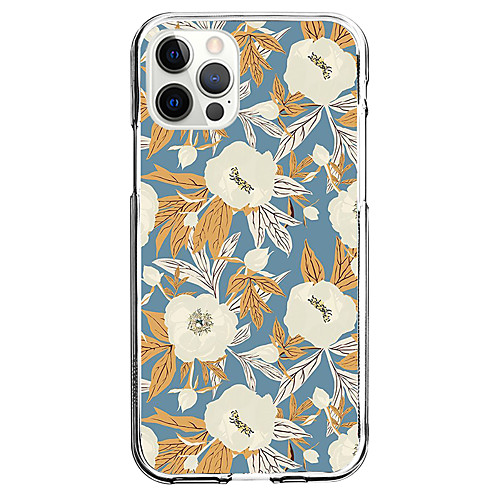 

Trees / Leaves Scenery Phone Case For Apple iPhone 12 iPhone 11 iPhone 12 Pro Max Unique Design Protective Case and Screen Protector Shockproof Back Cover TPU