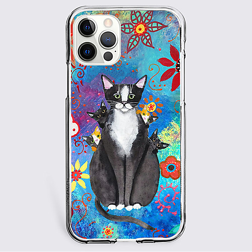 

Animal Phone Case For Apple iPhone 12 iPhone 11 iPhone 12 Pro Max Unique Design Protective Case Shockproof Back Cover TPU
