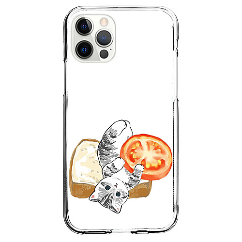 

Cat Animal Phone Case For Apple iPhone 12 iPhone 11 iPhone 12 Pro Max Unique Design Protective Case Shockproof Back Cover TPU