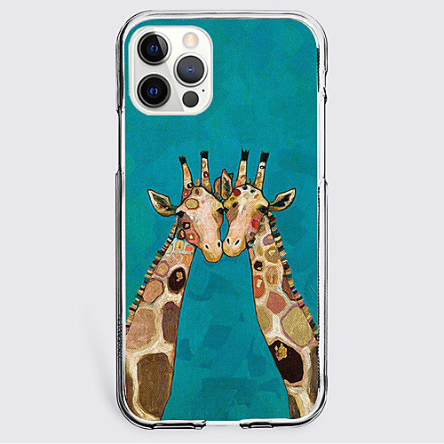 

Animal Phone Case For Apple iPhone 12 iPhone 11 iPhone 12 Pro Max Unique Design Protective Case Shockproof Back Cover TPU