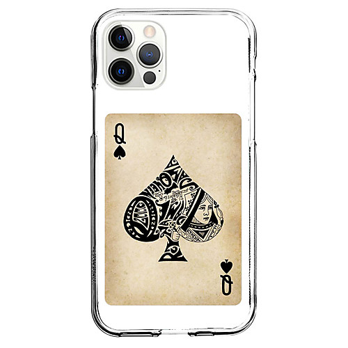 

Poker Phone Case For Apple iPhone 12 iPhone 11 iPhone 12 Pro Max Unique Design Protective Case and Screen Protector Shockproof Back Cover TPU