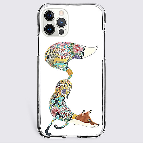 

Animal Phone Case For Apple iPhone 12 iPhone 11 iPhone 12 Pro Max Unique Design Protective Case Shockproof Back Cover TPU
