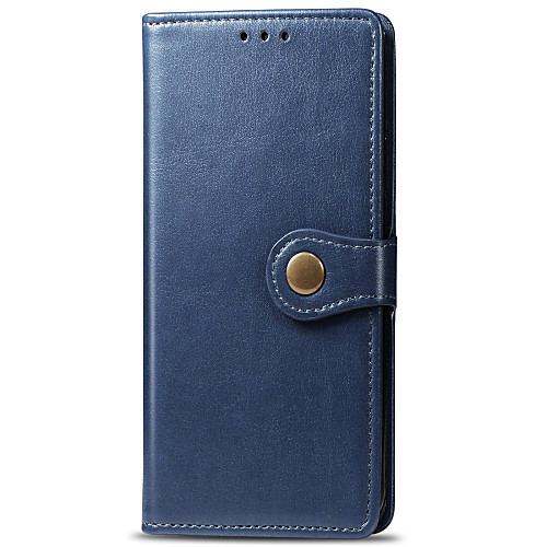 

Phone Case For Xiaomi Full Body Case Leather Mi 10 Ultra Xiaomi Poco X3 NFC Mi 10T Pro 5G Mi 10T 5G Mi 10T Lite 5G Card Holder Shockproof Embossed Solid Color PU Leather TPU