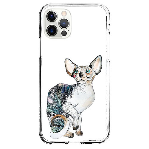 

Animal Phone Case For Apple iPhone 12 iPhone 11 iPhone 12 Pro Max Unique Design Protective Case and Screen Protector Shockproof Back Cover TPU