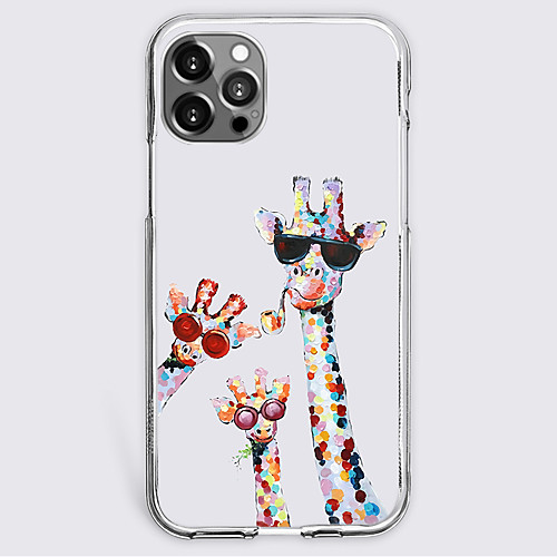 

Animal Phone Case For Apple iPhone 12 iPhone 11 iPhone 12 Pro Max Unique Design Protective Case Shockproof Back Cover TPU