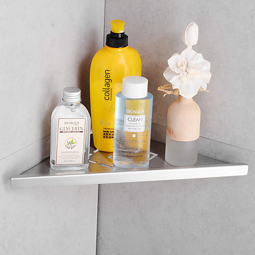 

Bathroom Shelf New Design Modern Stainless Steel Material Bath Corner Rack Wall Mounted 1pc