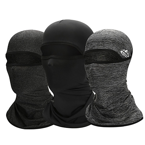 

Balaclava Solid Color Windproof Sunscreen Breathable Dust Proof Wicking Bike / Cycling Grey Dark Gray Elastane for Women's Men's Adults' Camping / Hiking Outdoor Exercise Cycling / Bike Back Country