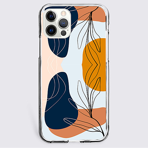 

Abstract Phone Case For Apple iPhone 12 iPhone 11 iPhone 12 Pro Max Unique Design Protective Case Shockproof Back Cover TPU